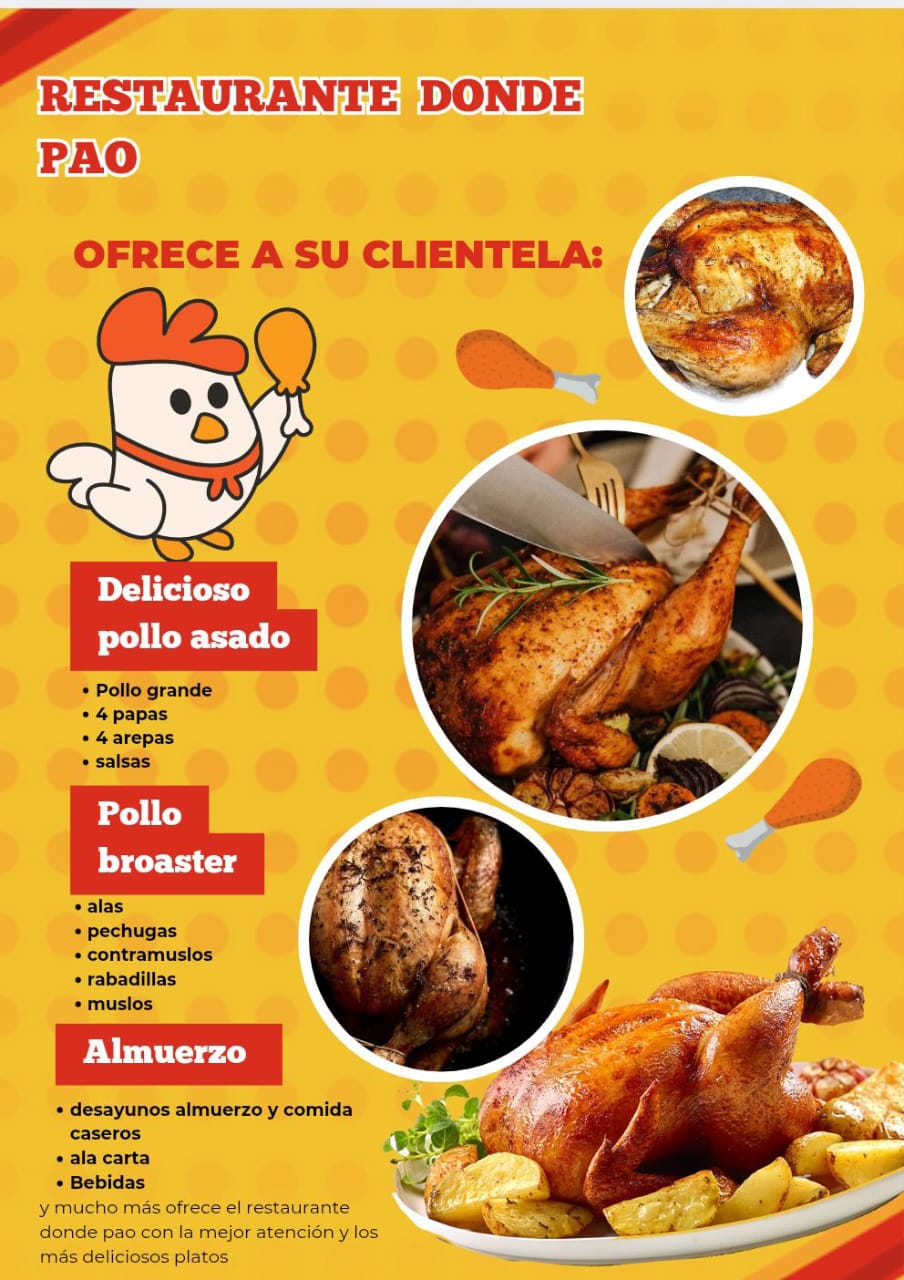 RESTAURANTE Y ASADERO DONDE PAO